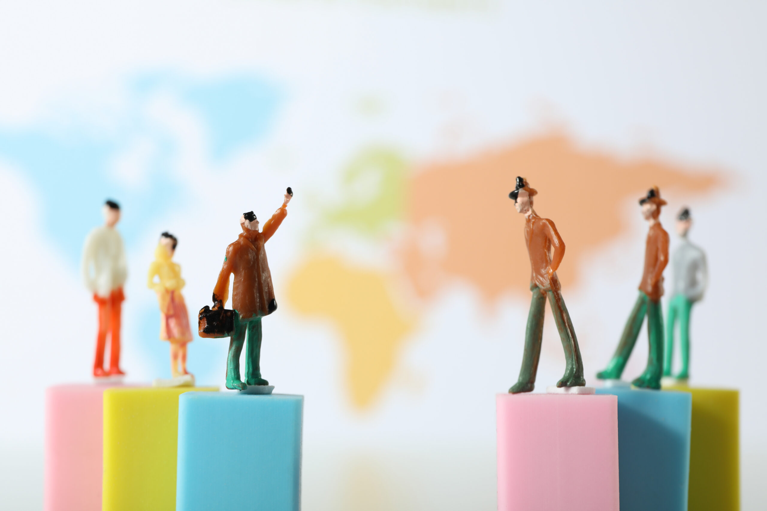 Illustration showing two open doors symbolising choice between the Global Talent visa and the Innovator Founder visa in the UK, representing different career paths for skilled individuals in 2025.