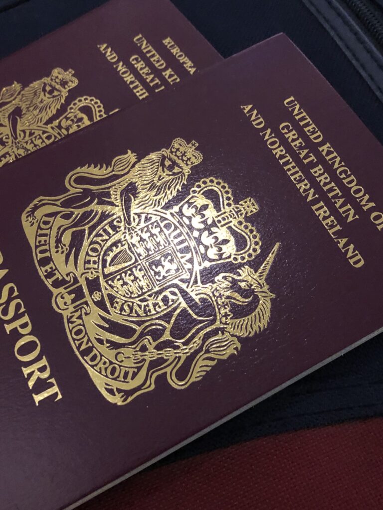 Entrepreneur researching the Global Talent Visa in the UK while working from a co-working office.