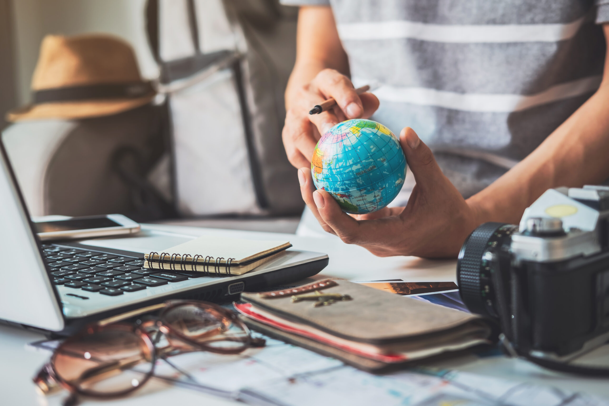Professional freelancer working in the UK under the Global Talent visa, showcasing the flexibility to engage in freelance work.